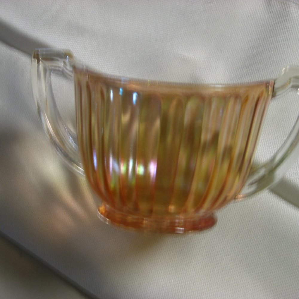 Imperial Carnival Glass  Sugar Bowl
